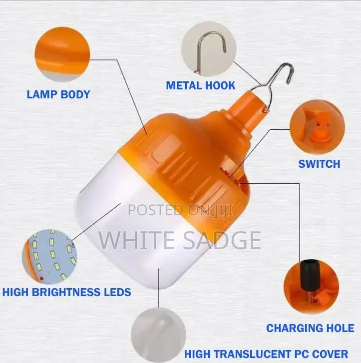 Chargeable Led Bulb With USB