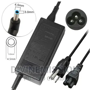 Hp Blue Pin Adapter /Charger 90w.19.5, 4.62A, UK Used.