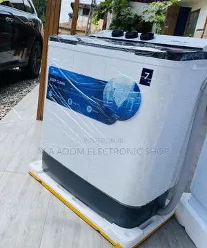 Sealed in Box Midea 7kg Top Load Washing Machine(White) 