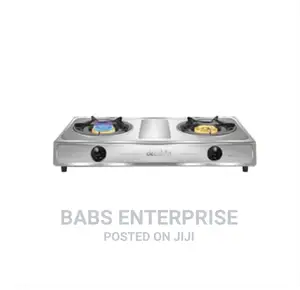 Decakila Double Burner Table Top Gas Stove - KMGS013M