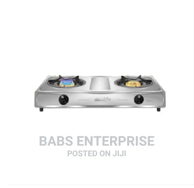 Decakila Double Burner Table Top Gas Stove - KMGS013M