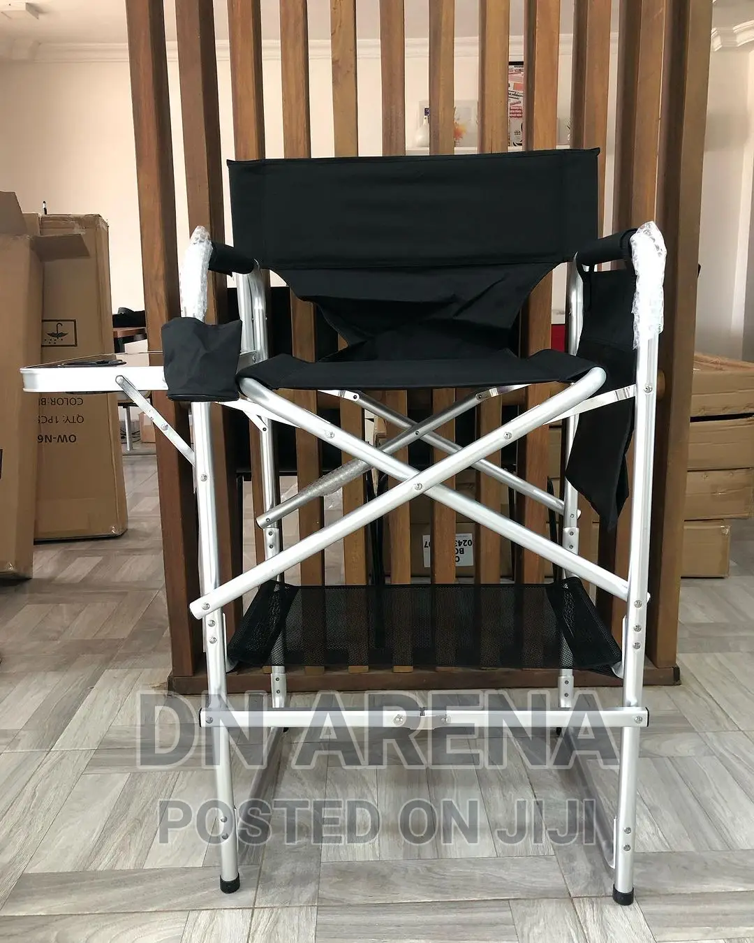Heavy Duty Make Up Chairs With Two Sided Tray + Carrier Bag