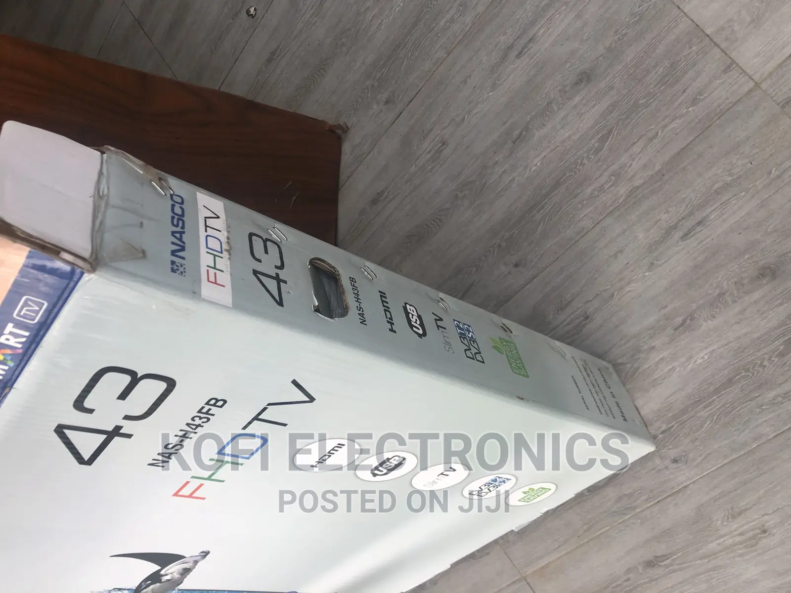 A Flat Digital Nasco 43 LED Full HD Satellite LED TV