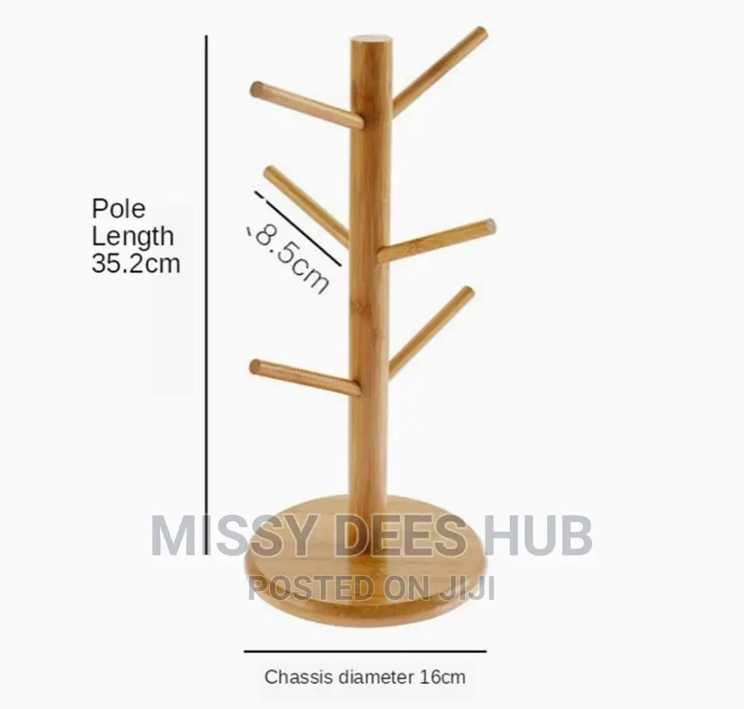 Bamboo Mug Holder