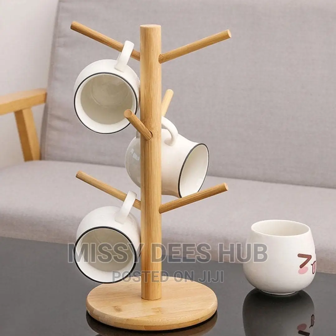 Bamboo Mug Holder