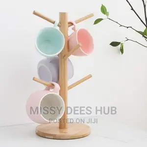 Bamboo Mug Holder