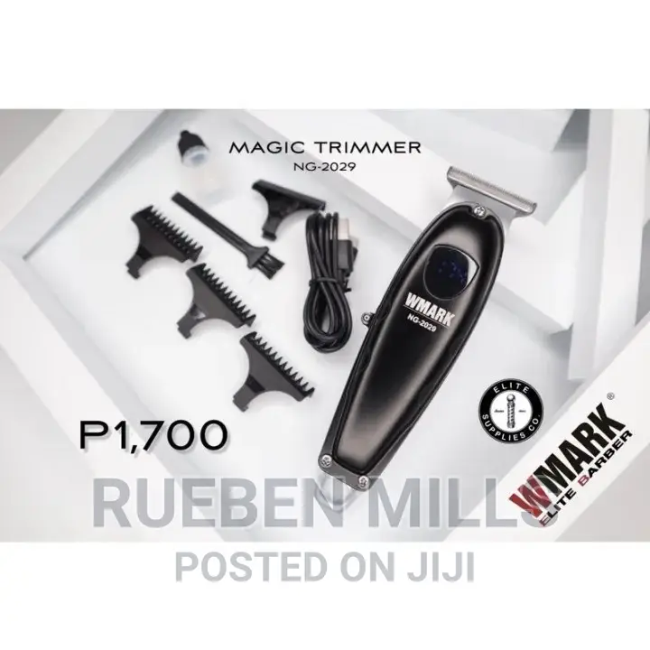 Wmark NG-2029 Cordless Beard Trimmer and Balding Clipper