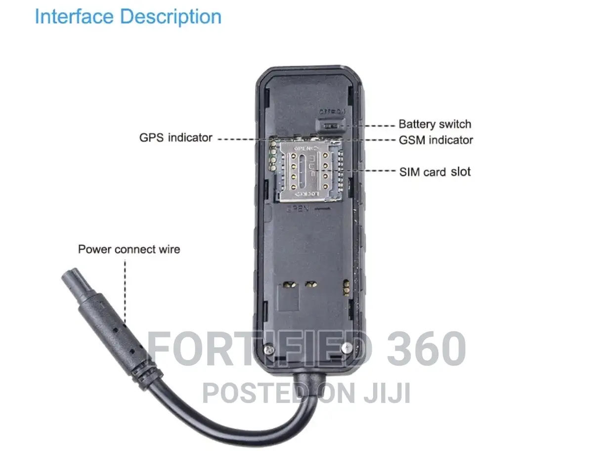 Mini Car GPS Tracker Vehicle GPS Locator / Free App