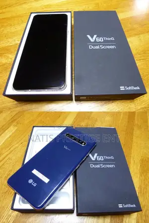 New LG V60 ThinQ 5G UW 128 GB Black