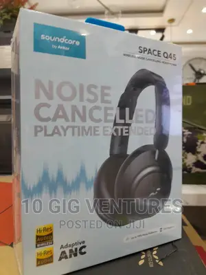 Photo - Wireless-Anker Bluetooth Noise Cancelling Headphone Spaceq45