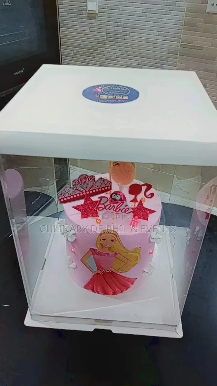 Barbie Theme Cake