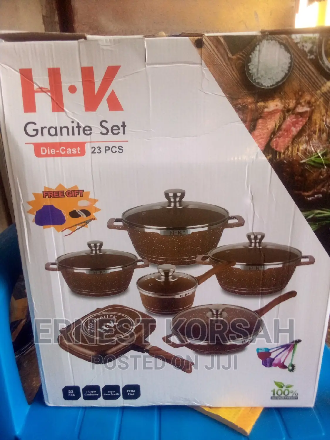 H.K Cookware With Grill
