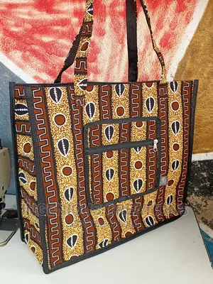 African Print Tote Bags