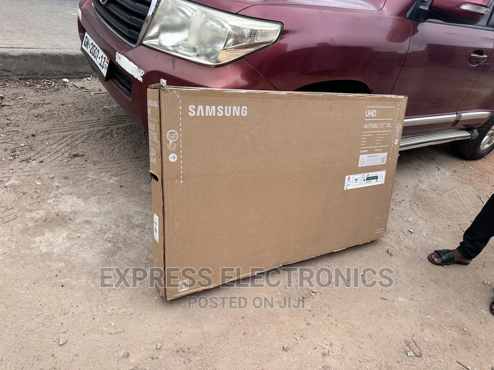 Immersive Yourself in Ultra HD Smart Samsung 55”Au7000 Tv