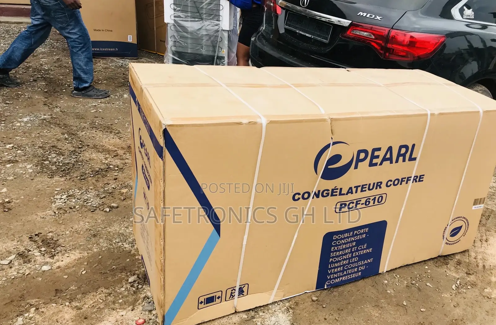 Chestfreezer Doubledoor Pearl PCF-610 518 Liters