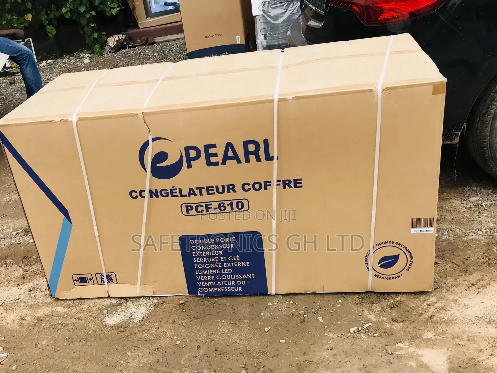 Chestfreezer Doubledoor Pearl PCF-610 Durable 518 Liters