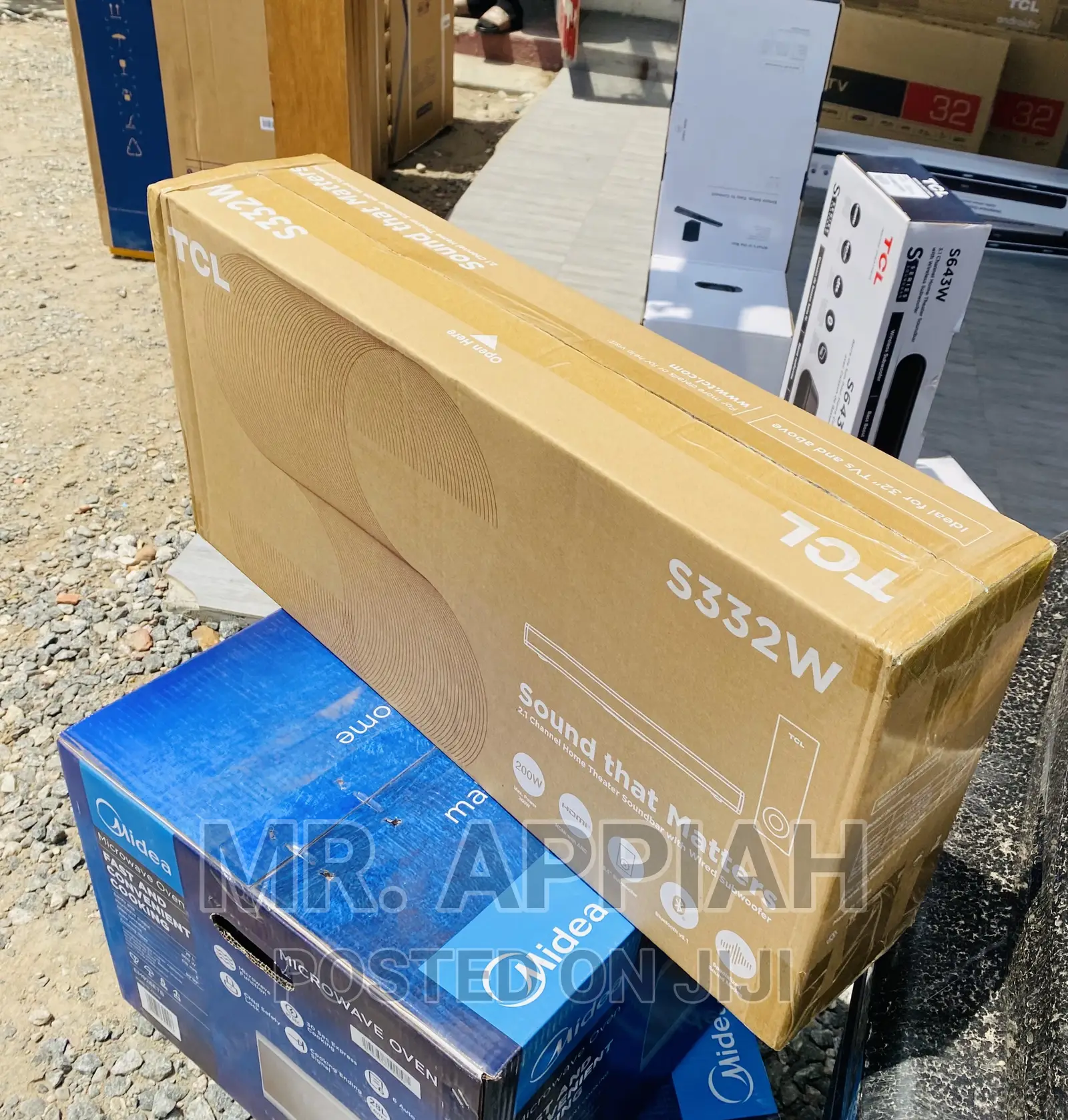 Foreign Standard TCL S332W 2.1 CHANNEL 200W(Black) 