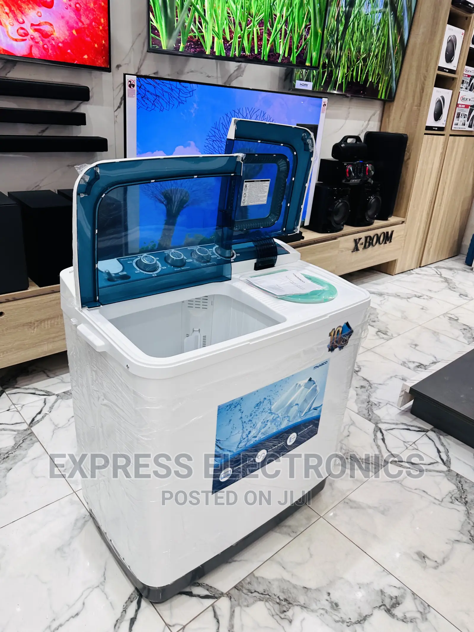 High-Efficiency Topload Twintub Washing Machine 10kg