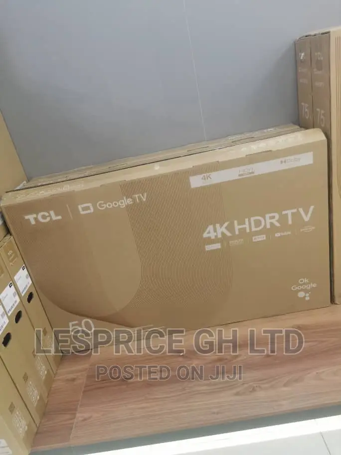 Frameless ~TCL 50” Android HDRTV