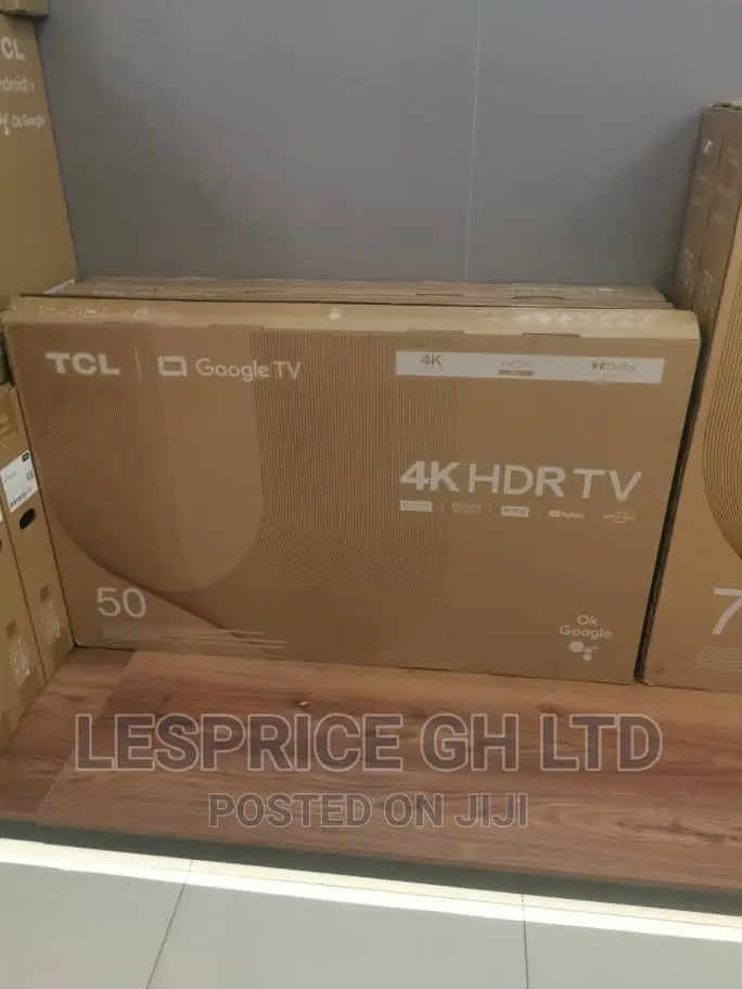 Frameless ~TCL 50” Android HDRTV