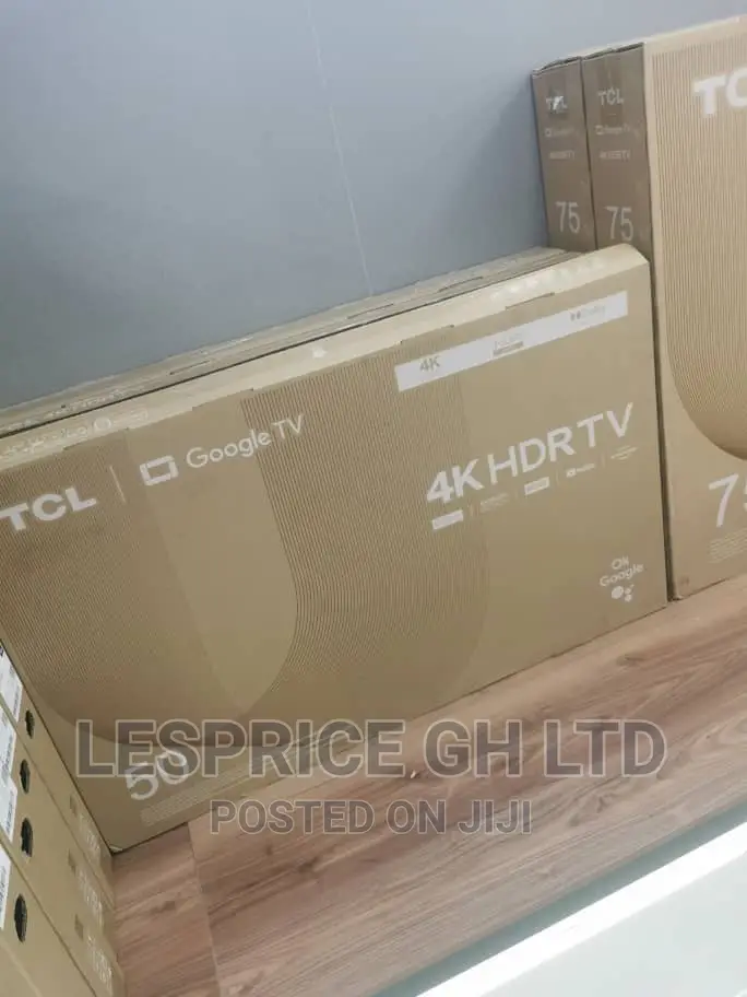 Edgeless Design ~TCL 50” Android HDRTV