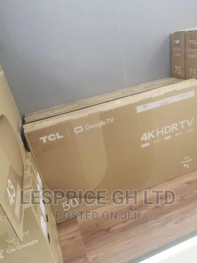 Luxury//TCL 50” Android Google TV