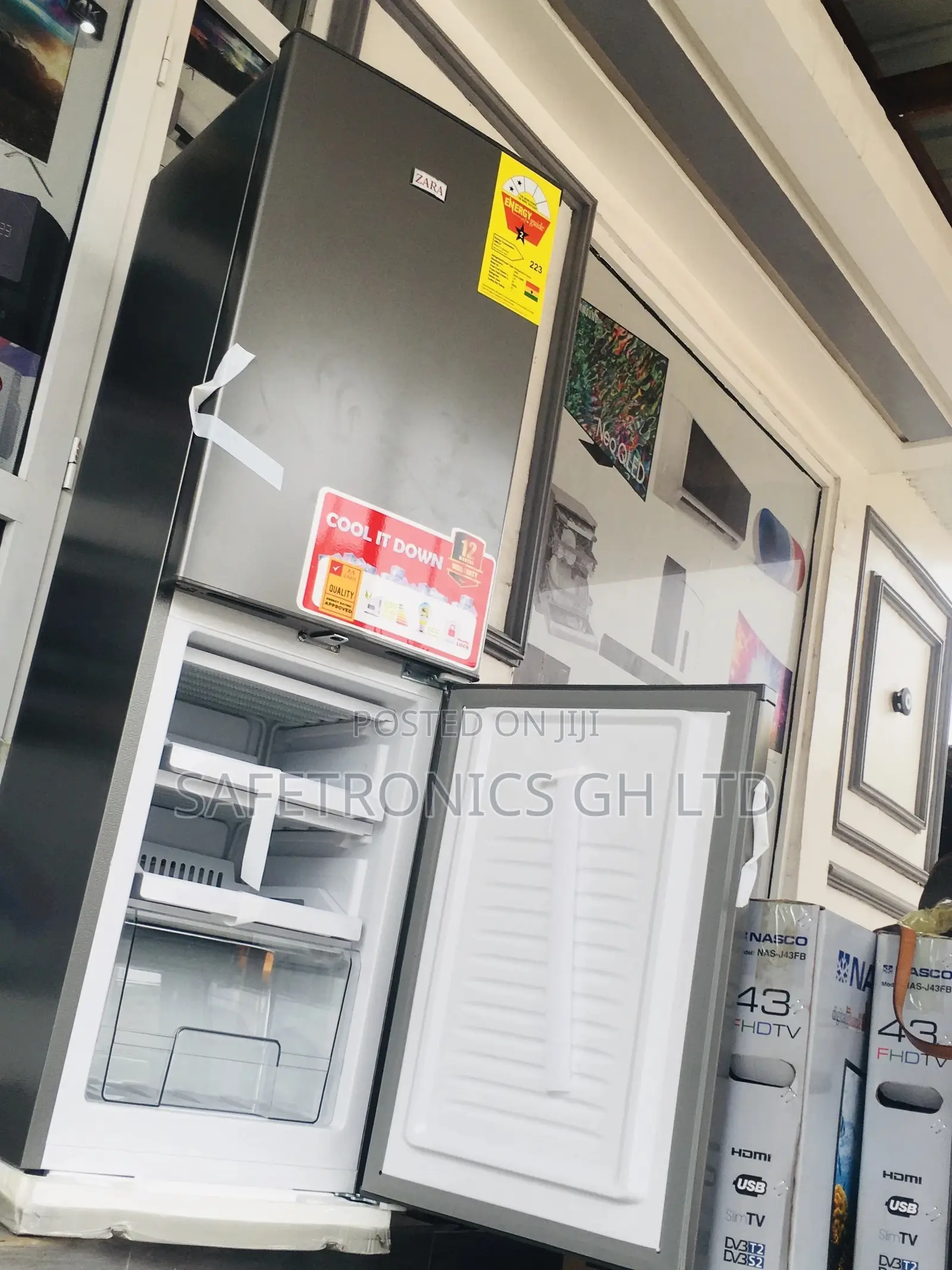 Fridge Reliable Zara240bf Doubledoor Bottomfreezer 