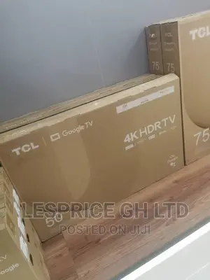 Elegant ~TCL 50” Android New TV