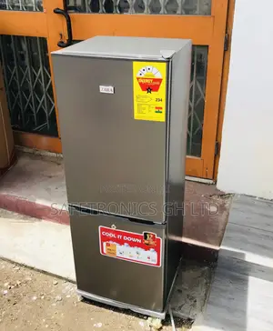 Doubledoor Childlock Zara-180bf Bottomfreezer Fridge 