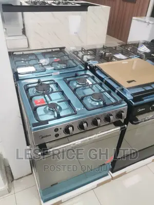 Midea 60x60 Stainless Steel~Gas Cooker