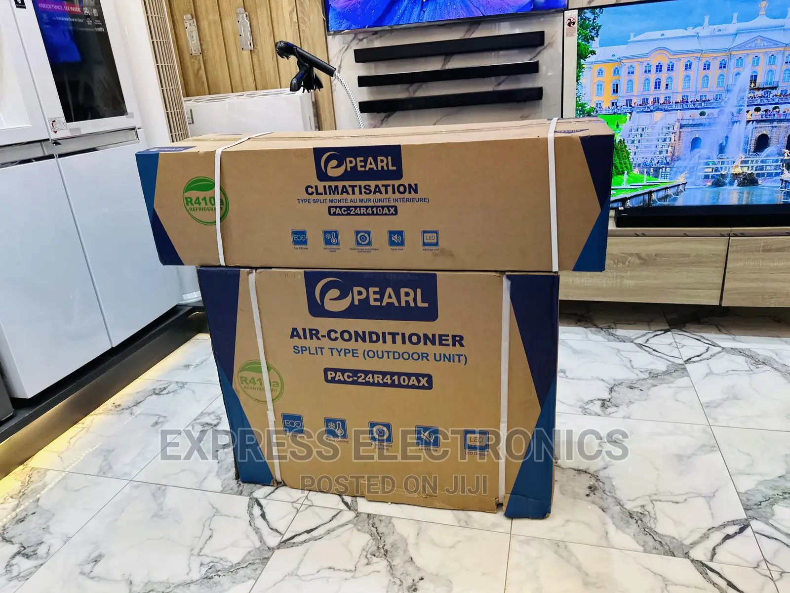 Quiet and Powerful Cooling Split Pearl 1.5hp R410