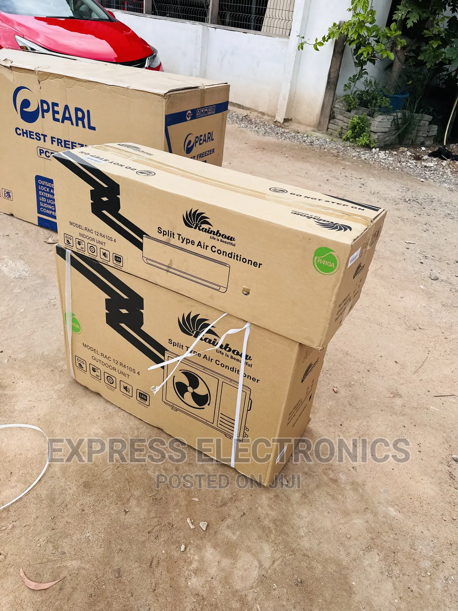 Quiet and Powerful Cooling Rainbow Split R410 Gas 1.5hp