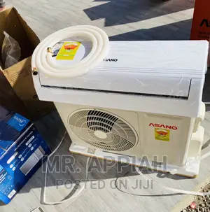 Asano 1.5HP Ac With Quite Operation Auto Restart(White) 