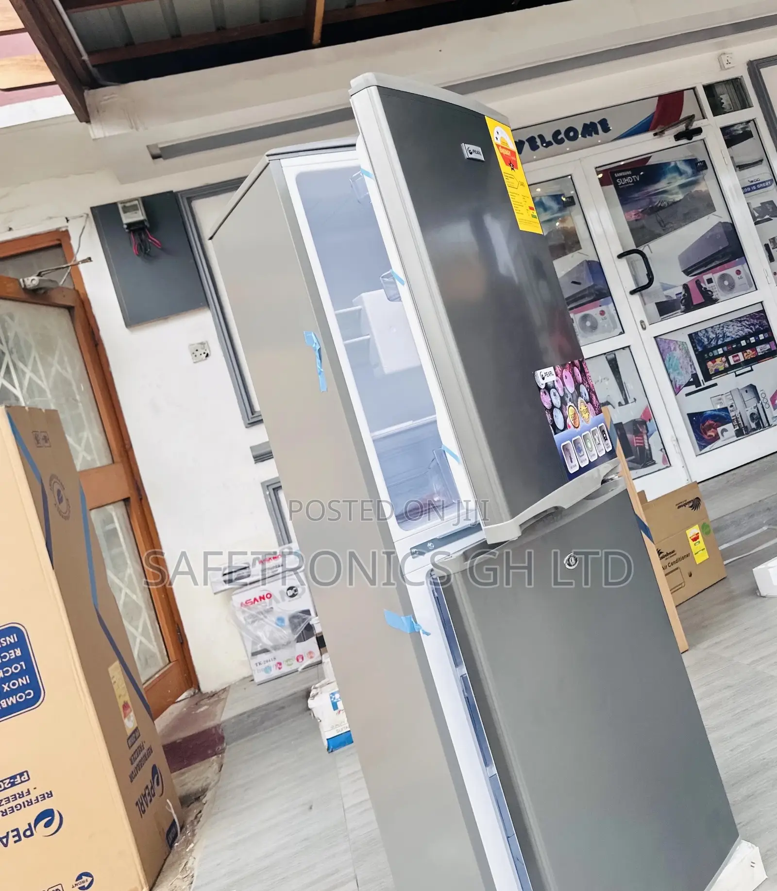 Gray Doubledoor 140 Liters Bottomfreezer Pearl Pf-200b