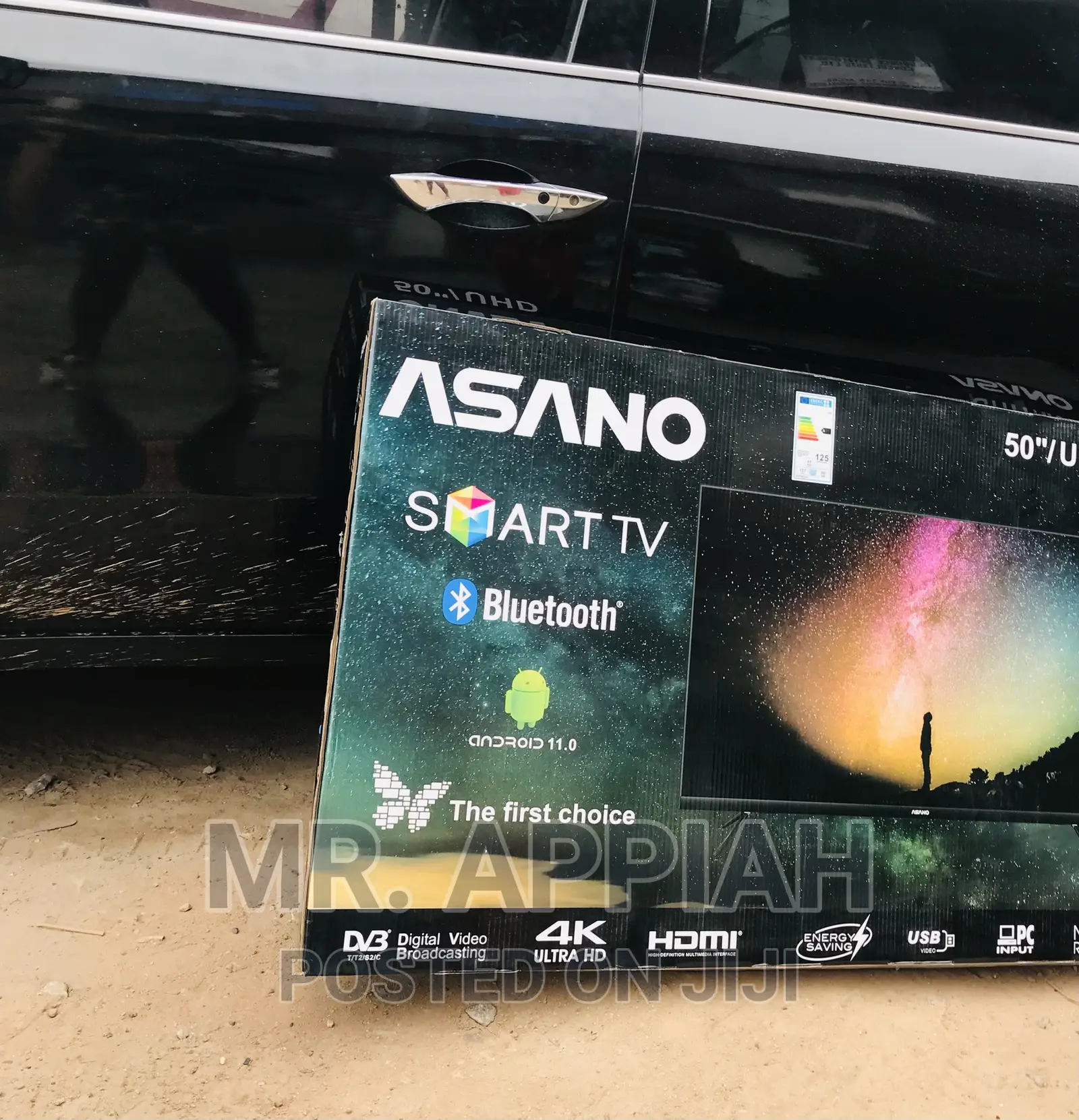Energy Saving Asano 50 Inch Uhd Smart + Bluetooth Led Tv.