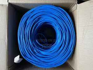 Cat6 Cable Zkteco 305m Utp 24awg Copper Clad Aluminum