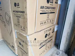Quiet and Powerful Cooling LG Split R410 2.5hp AC White