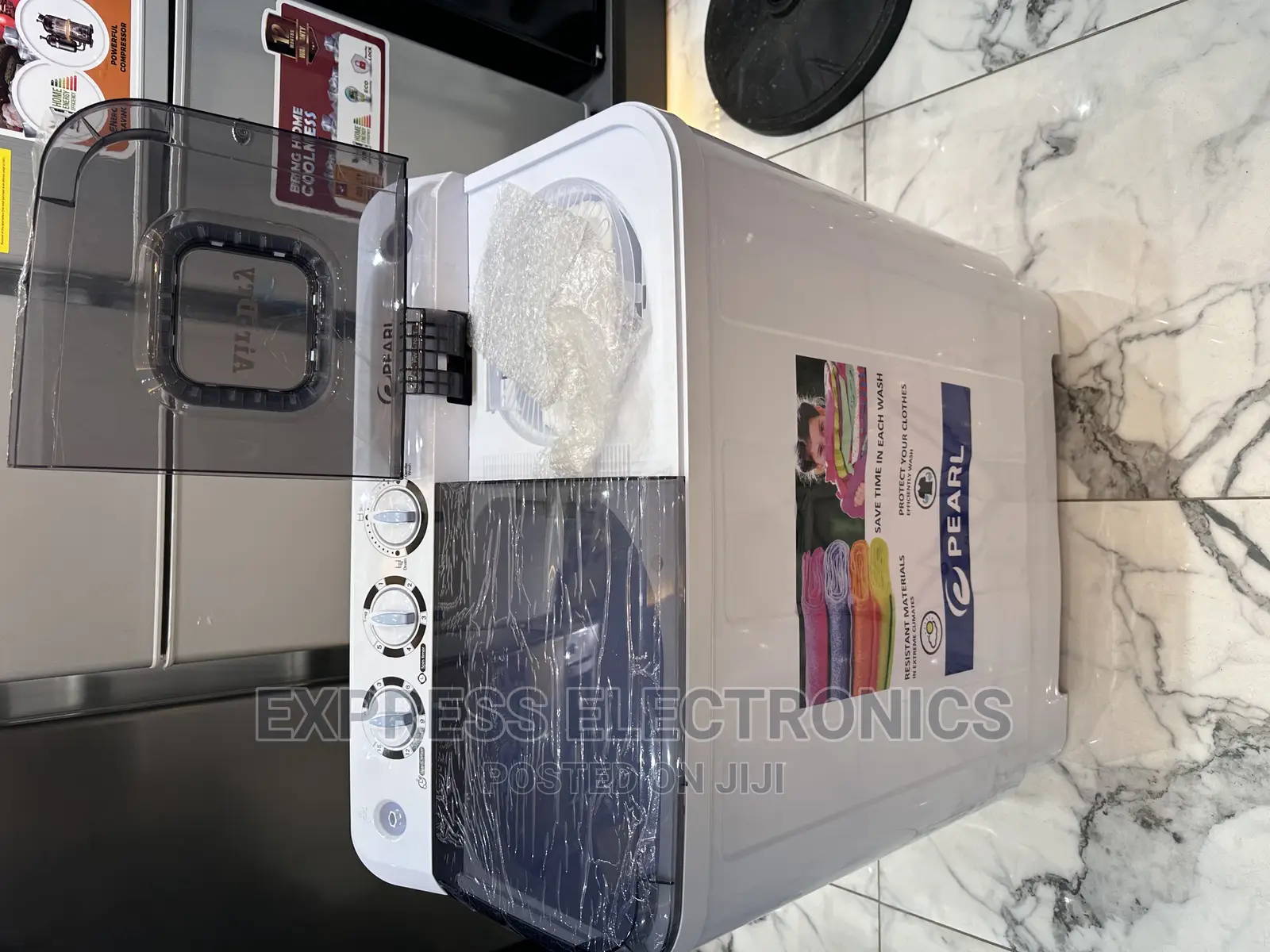 Compact Wash Machine Pearl 7kg Topload Twintub