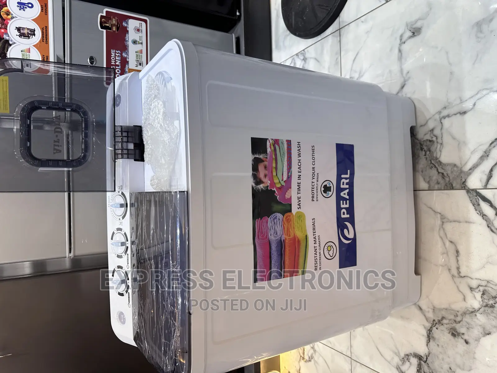 Quiet Operation Washing Machine Topload 7kg Pearl