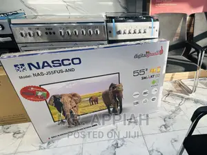 Brand  New Nasco 55 Inch Full HD Smart LED Tv(Black) 