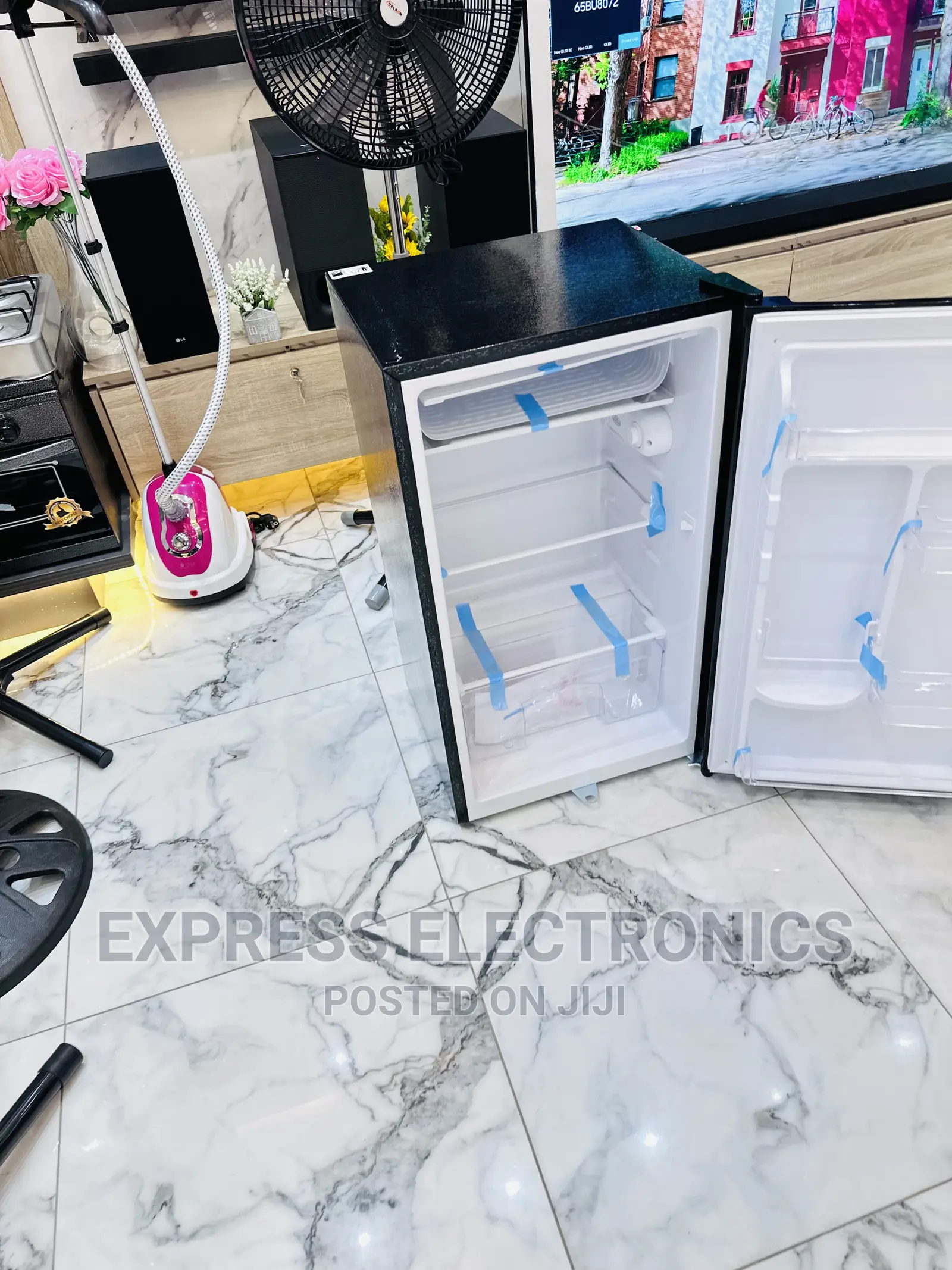 Quiet and Powerful Cooling Table Top Fridge Rainbow