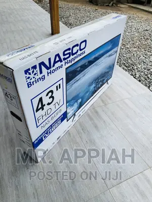 Foreign Standards Nasco 43 Inch Digital Satelite Tv,Black