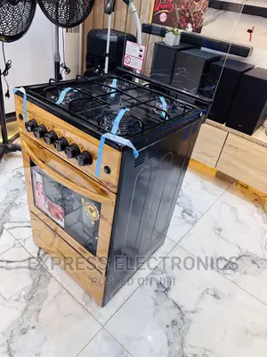 Flame It Up With Wooden Light Gas Cooker 4burner Oven