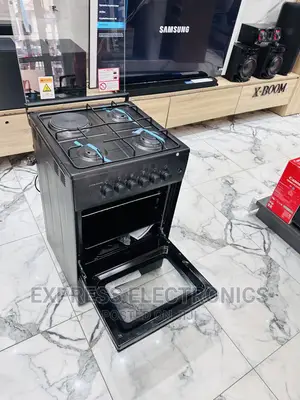 Flame  It Up Black 3-1 Stove Oven Grill 50/50