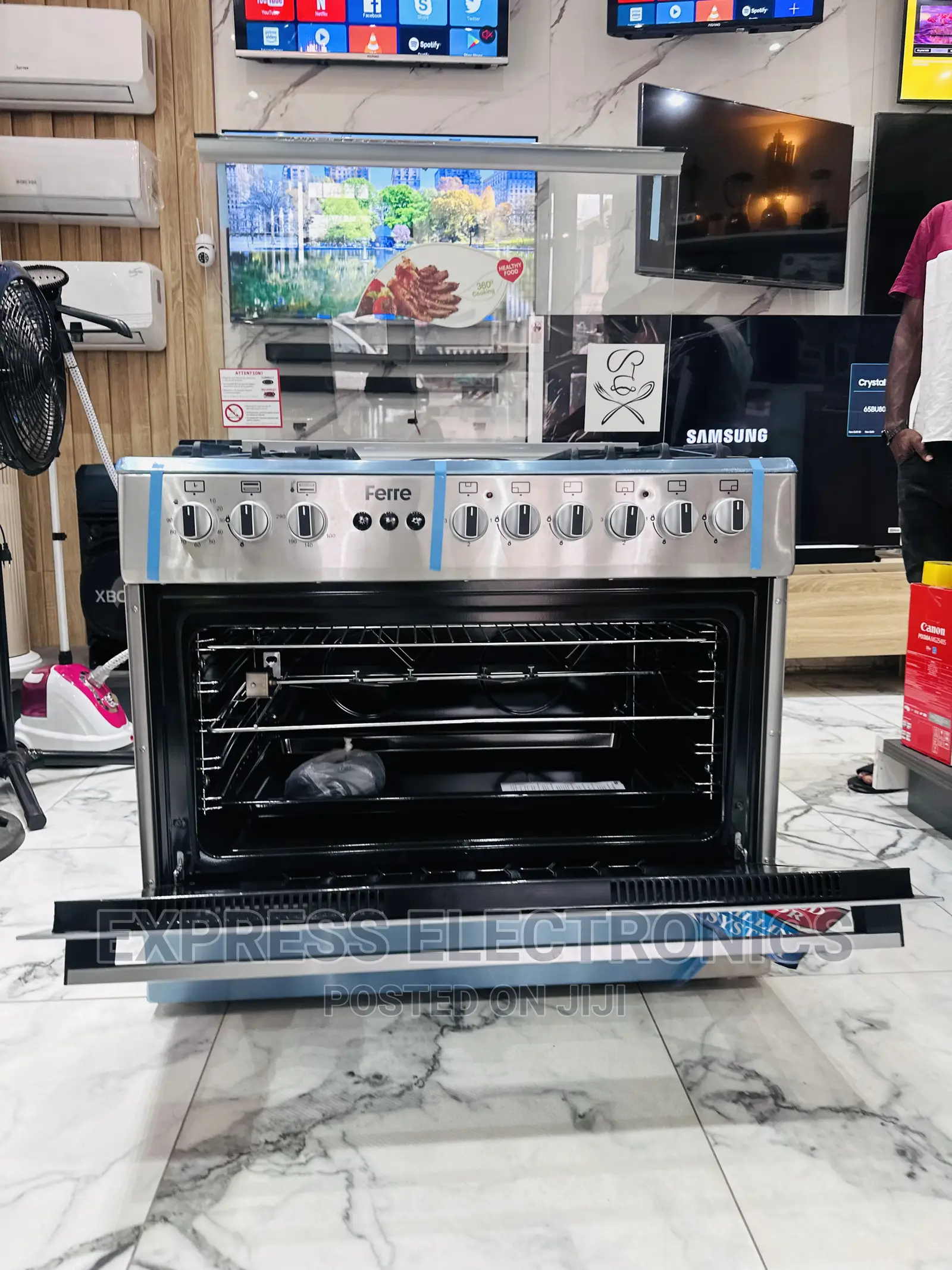 Upgrade to Gas and Electric Stove Oven 4-2