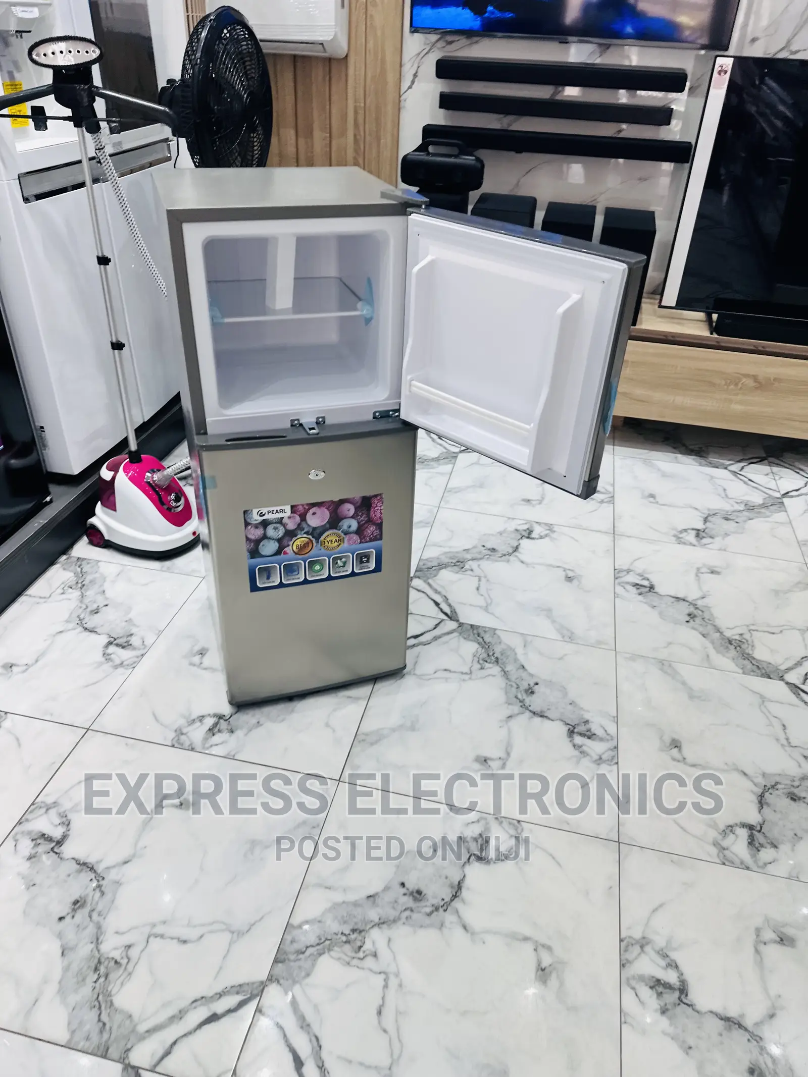 Get a Double Door Fridge Today Pearl 20T Grey