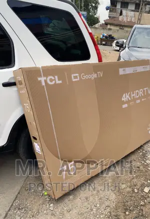 Fresh in Box  TCL 75P635 75 Inch HDR LED Tv(Black) 