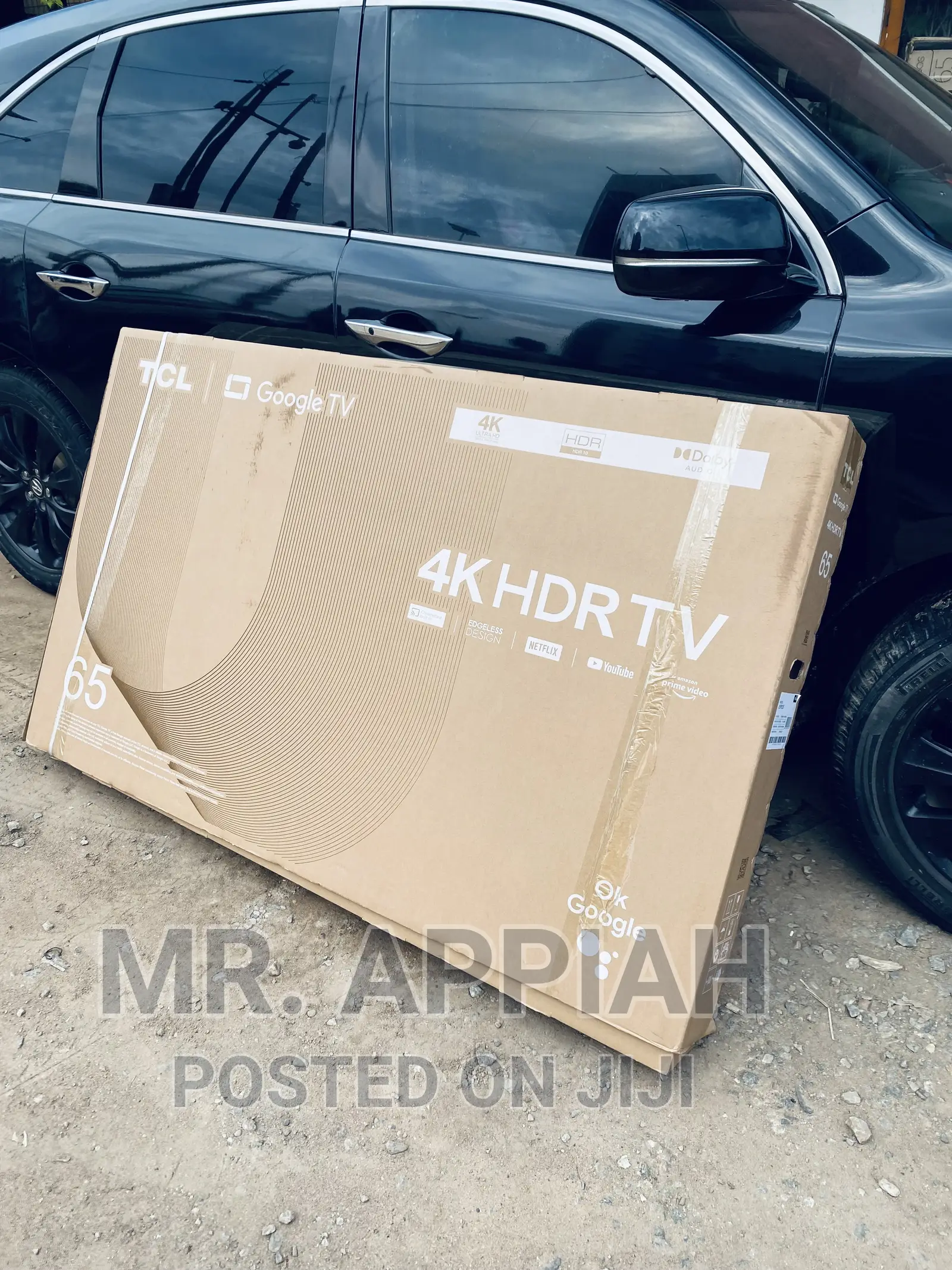 Foreign Standard TCL 65p635 65 Inch HDR Google Smart Tv.