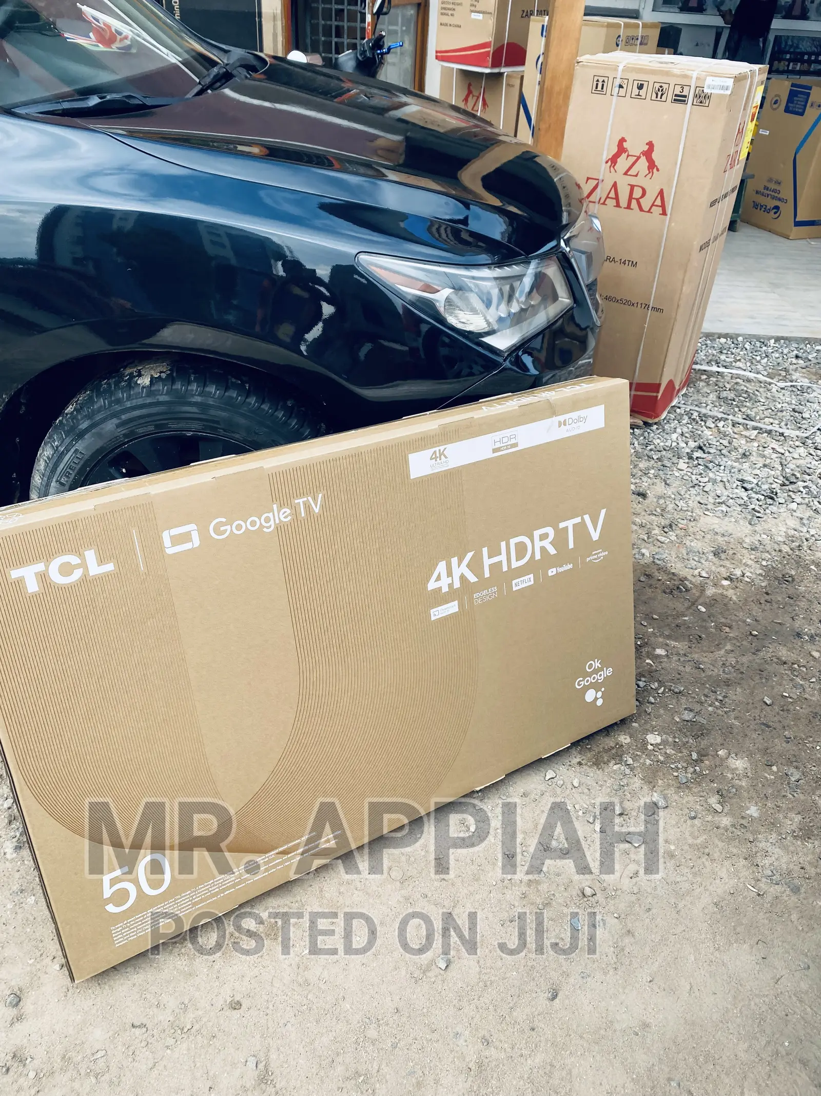 Foreign Standards TCL 50P735 HDR Edgeless Tv(50 Inch).