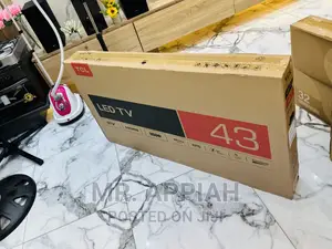 Edgeless Designs TCL 43 Inch Full HD Led Tv(Black) 43D3200.